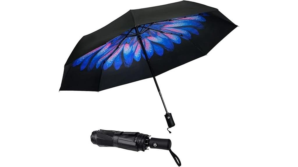 windproof uv travel umbrella