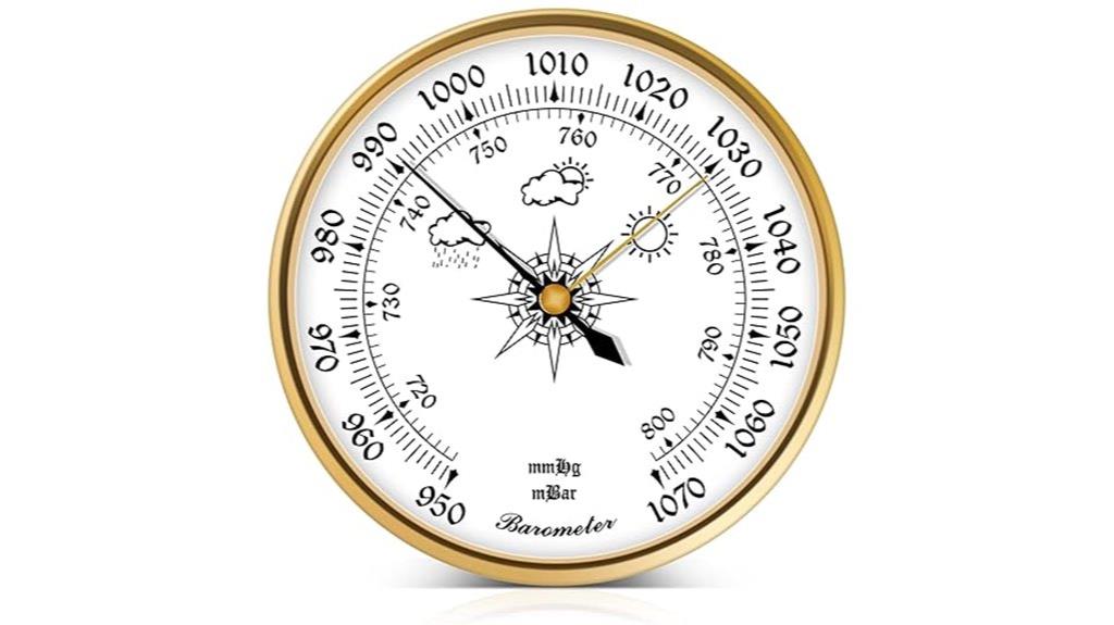 wireless 5 inch barometer