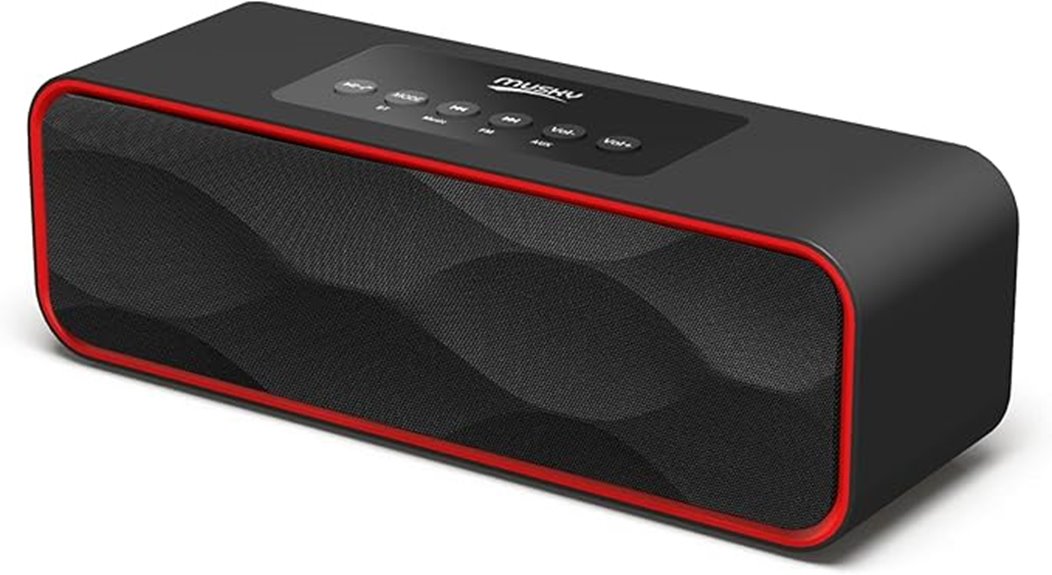 wireless bluetooth speaker with fm