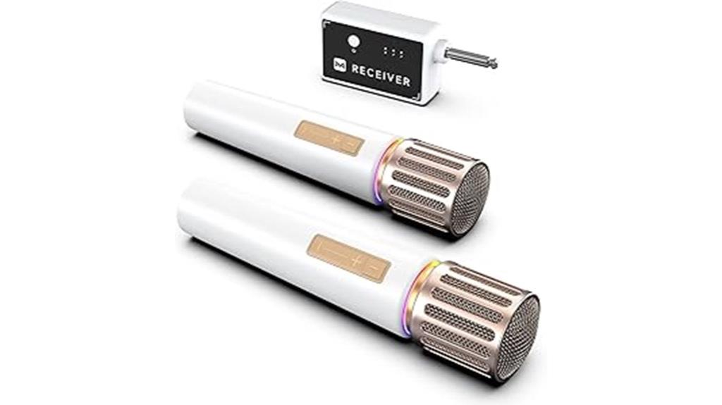 wireless led long range microphones