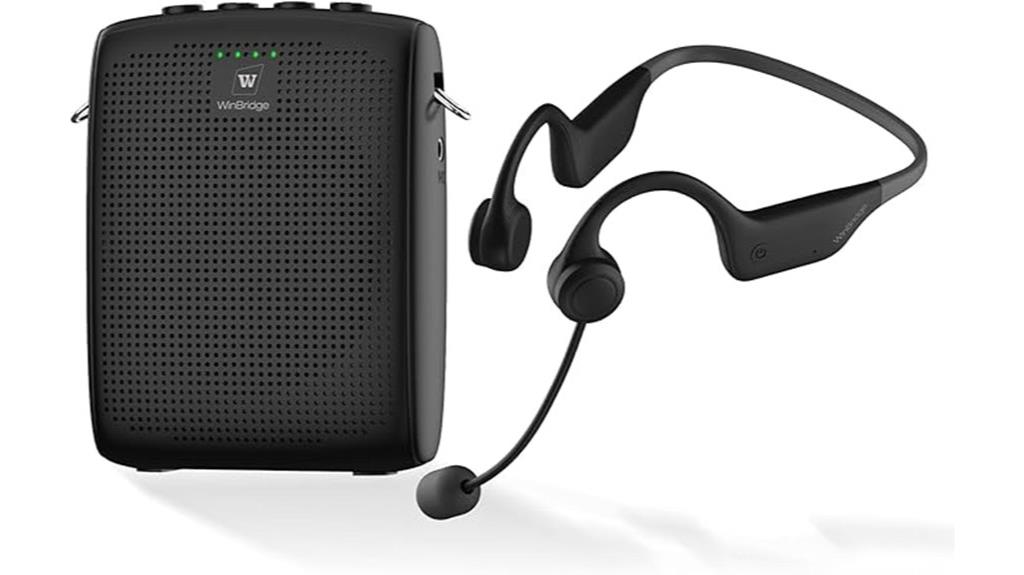 wireless microphone with earhook