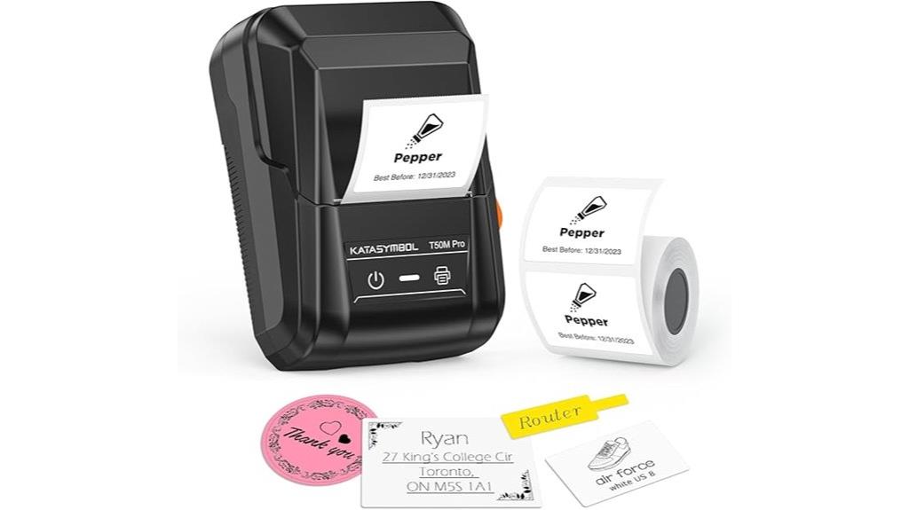 wireless portable label printer