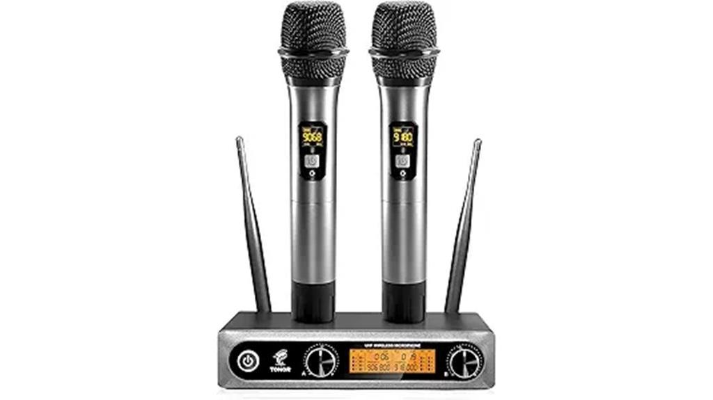 wireless uhf handheld microphone