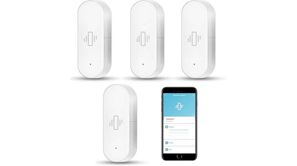 wireless vibration door alarms