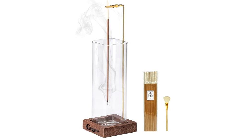 wooden incense holder accessories