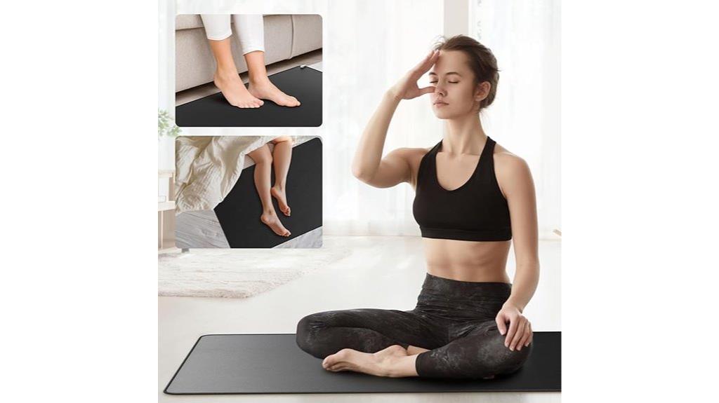 yoga mat for foot therapy