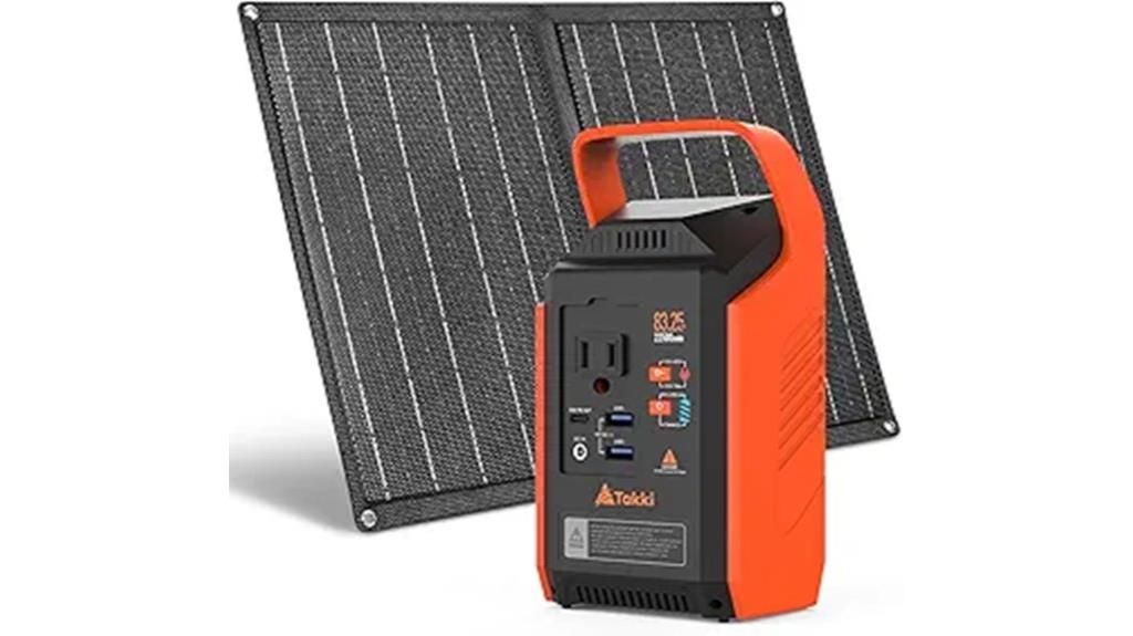 120w portable solar station
