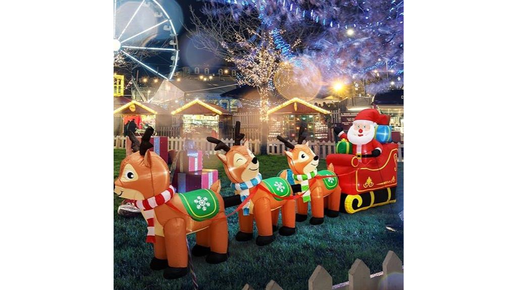 12 ft inflatable christmas decor