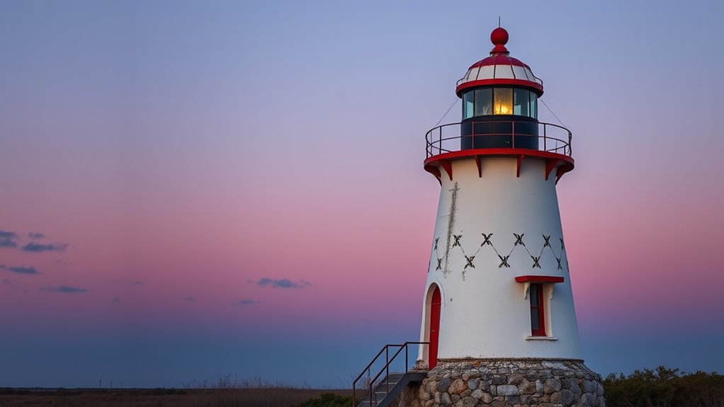 19th century lighthouse construction