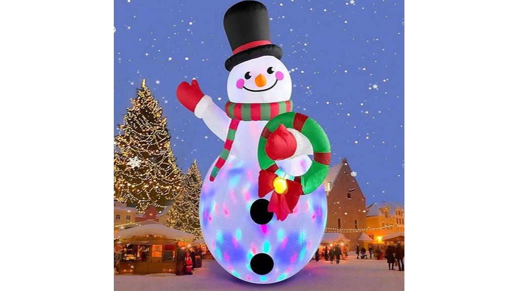 20 ft inflatable snowman
