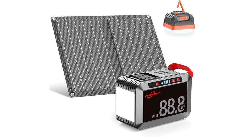 24000mah solar power generator
