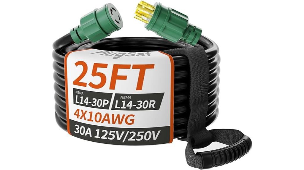 25 foot 30 amp extension cord
