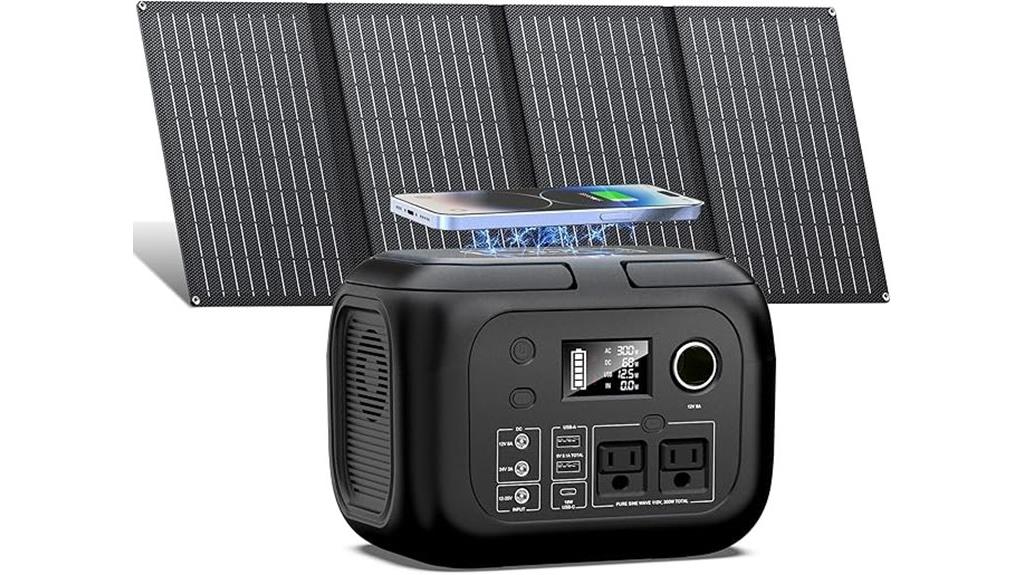 300w solar generator
