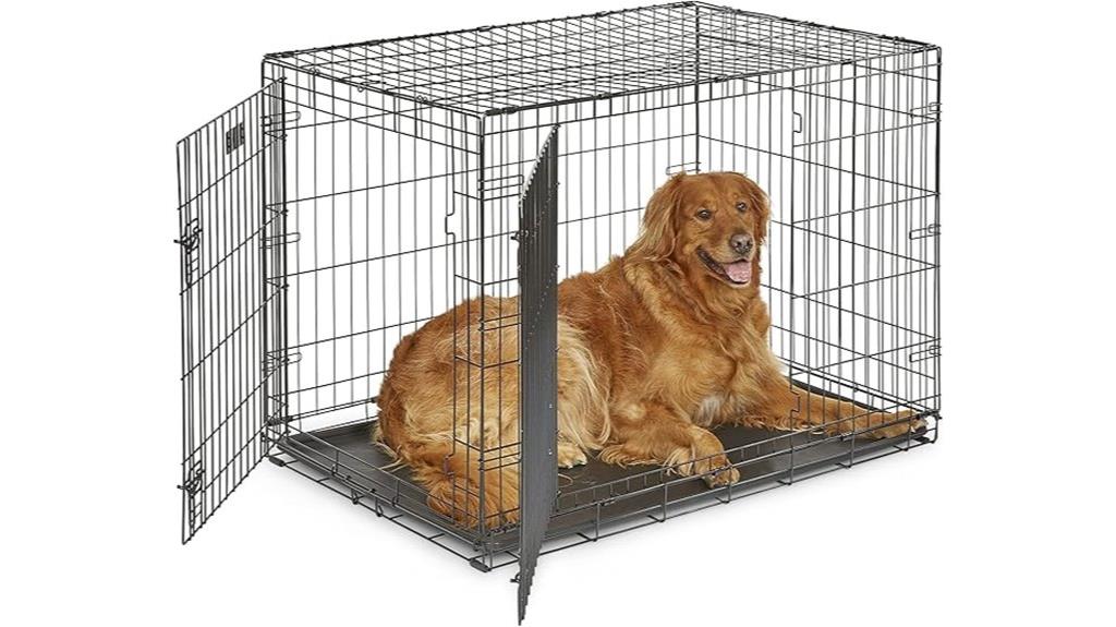 42 inch foldable dog crate