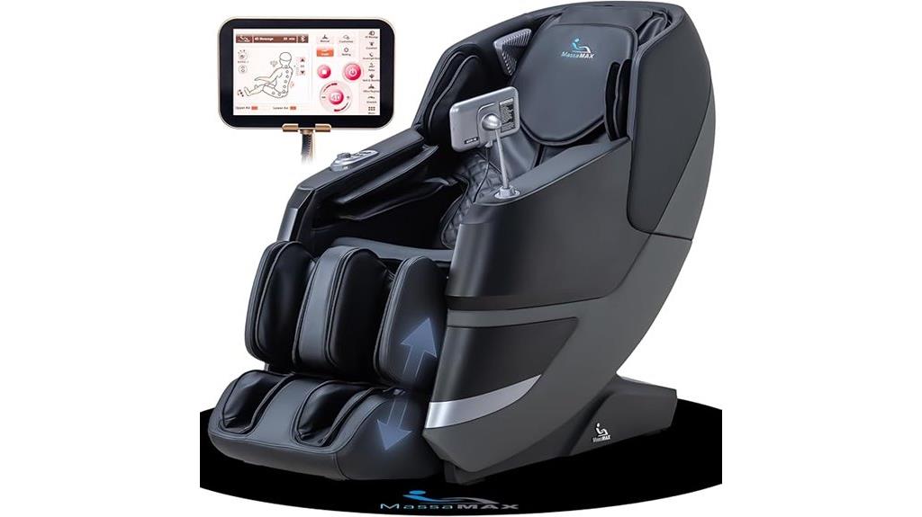 4d massage chair features