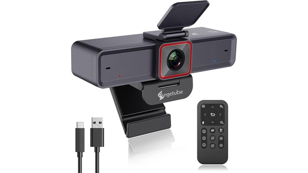 4k ai webcam features