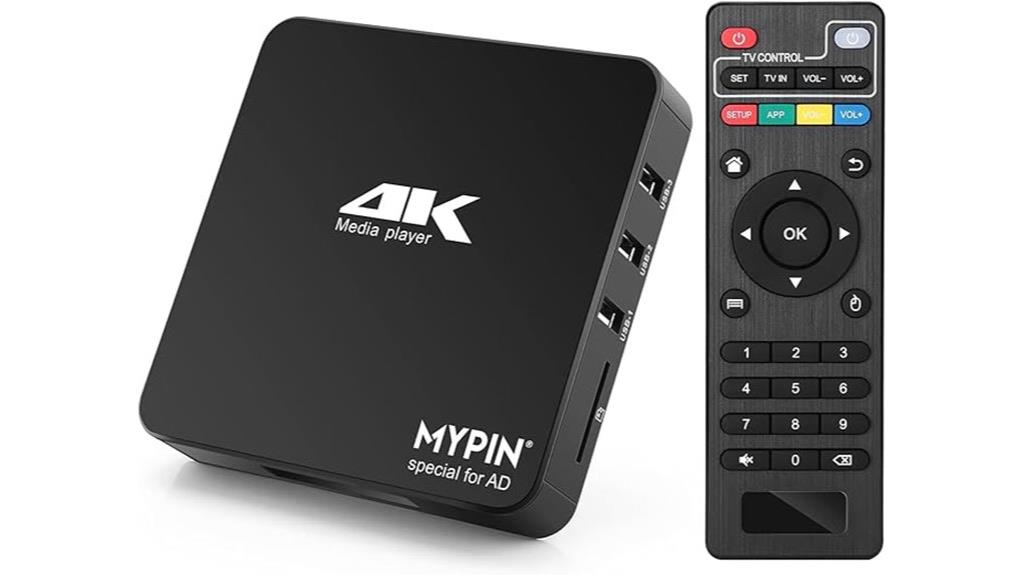4k media player with hdmi