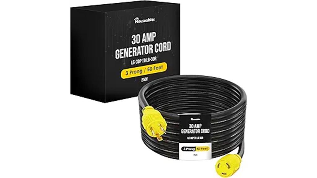 50 foot 30 amp cord