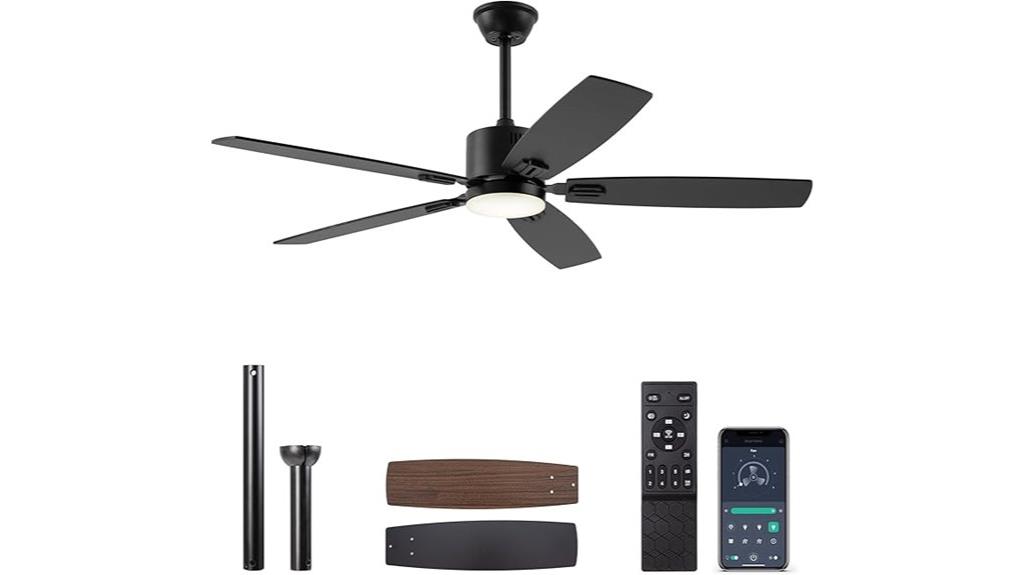 52 inch remote ceiling fan