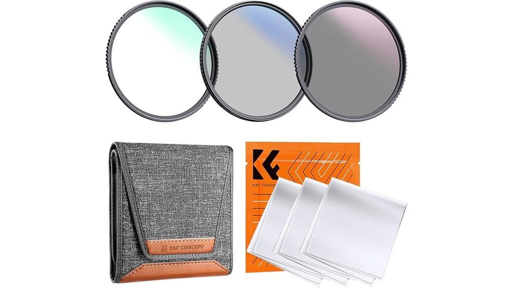 58mm lens filter set