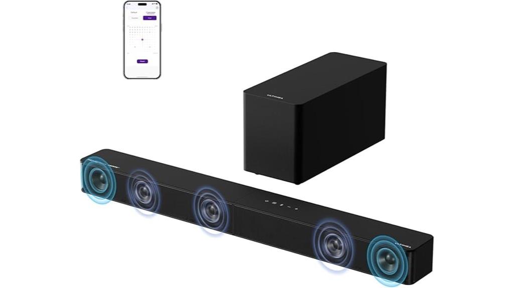 5 1 channel sound bar