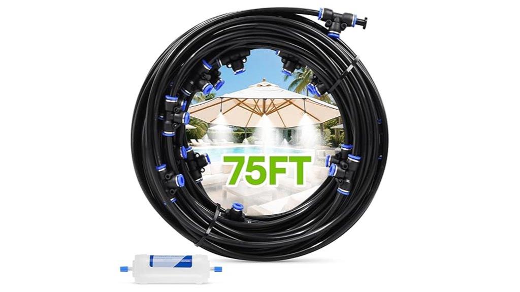75 foot outdoor misting kit