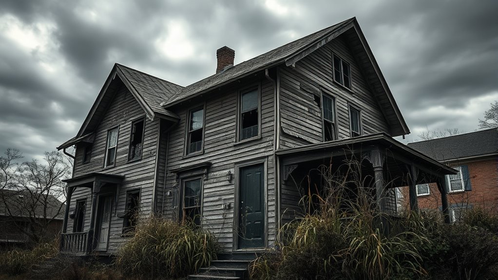 abandoned overgrown haunted site