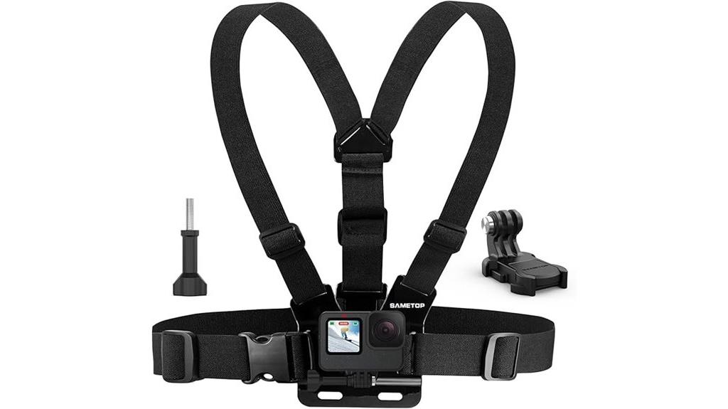 action camera chest harness