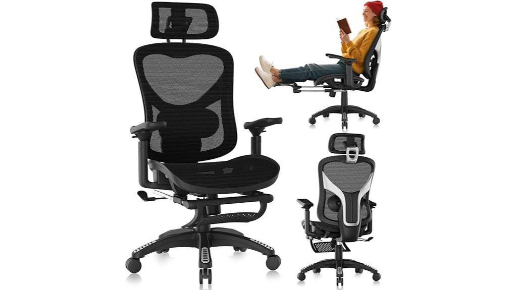 adjustable ergonomic office chair