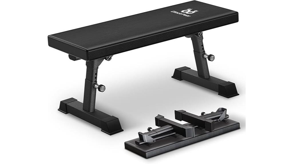 adjustable flat gym bench