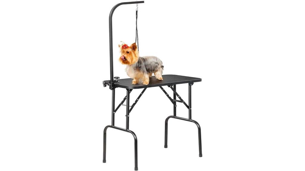 adjustable foldable pet table