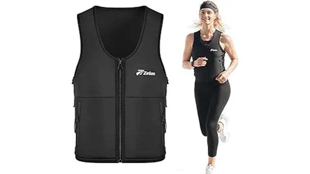 adjustable iron weight vest
