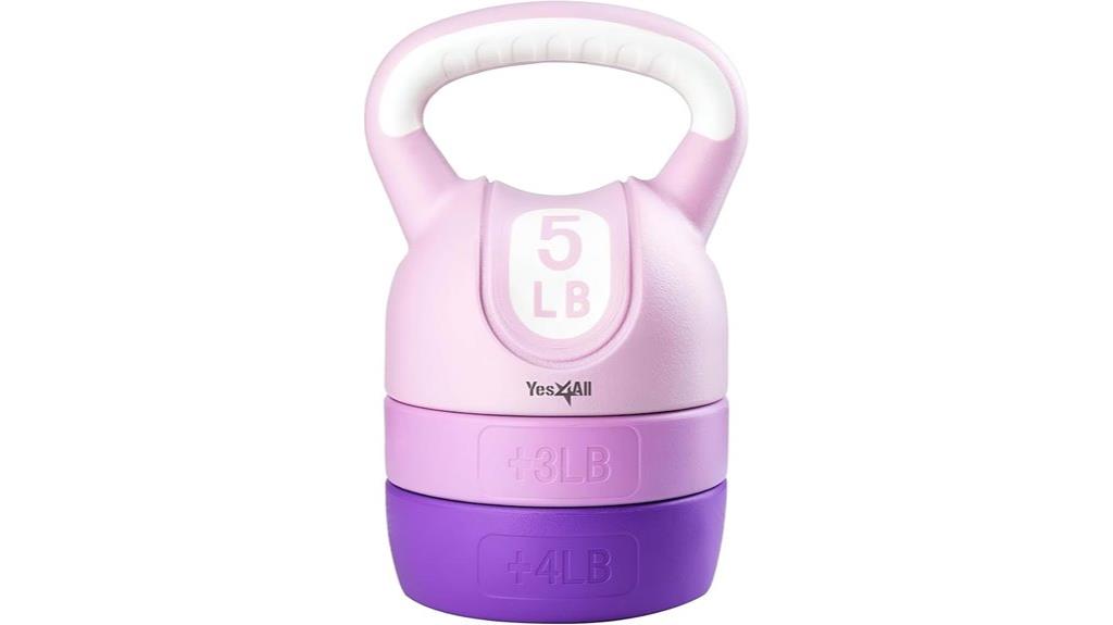 adjustable kettlebell strength training