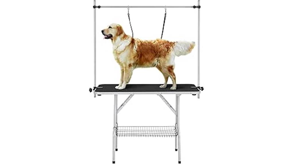 adjustable large dog table