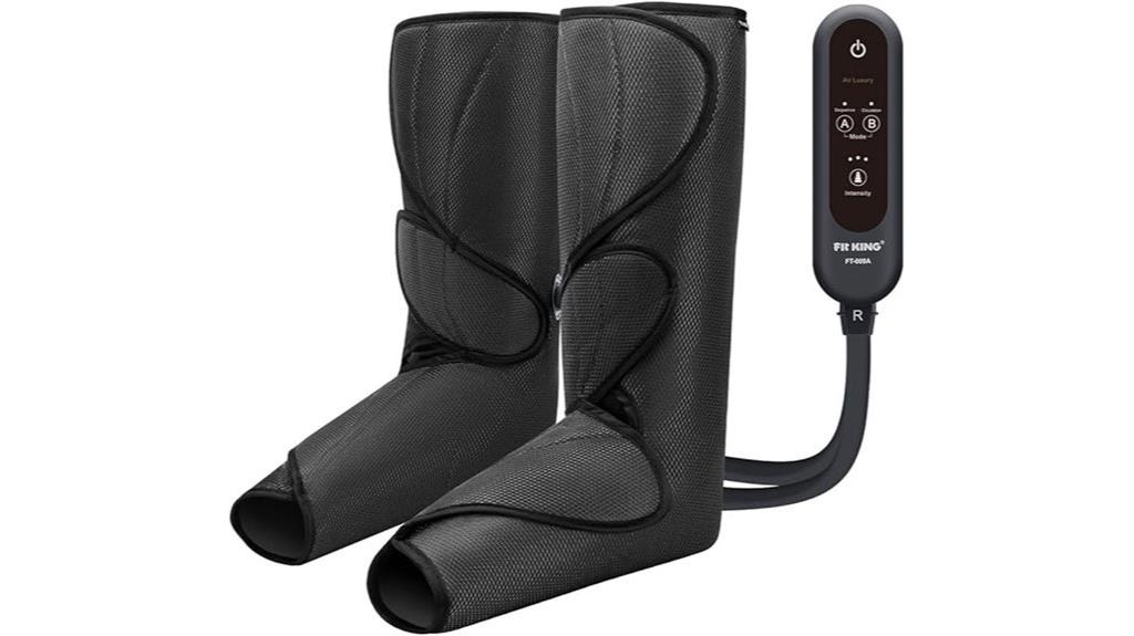 adjustable leg massage settings