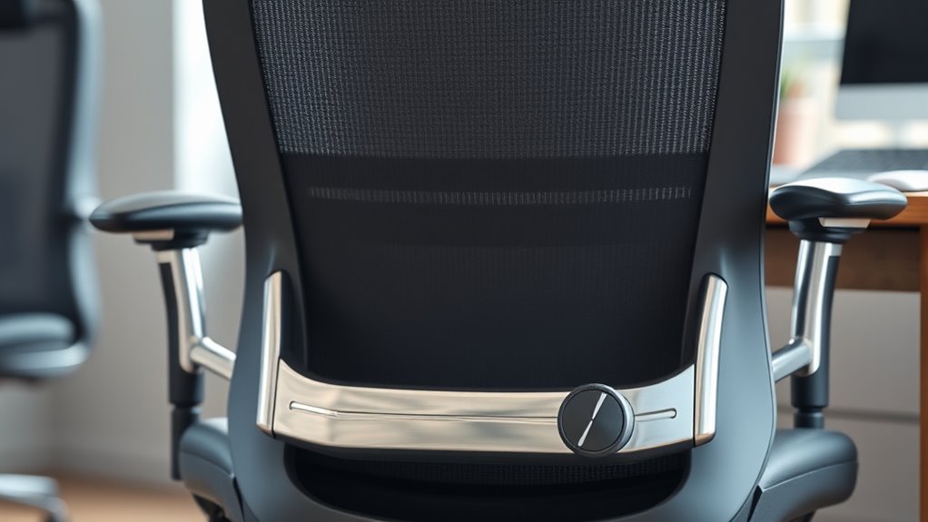 adjustable lumbar breathable seat