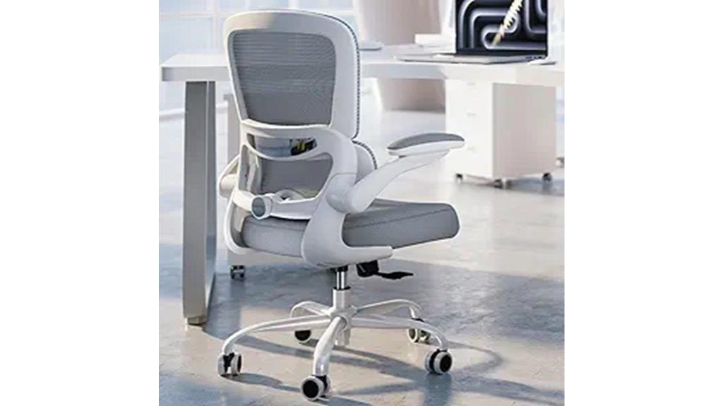 adjustable lumbar office chair