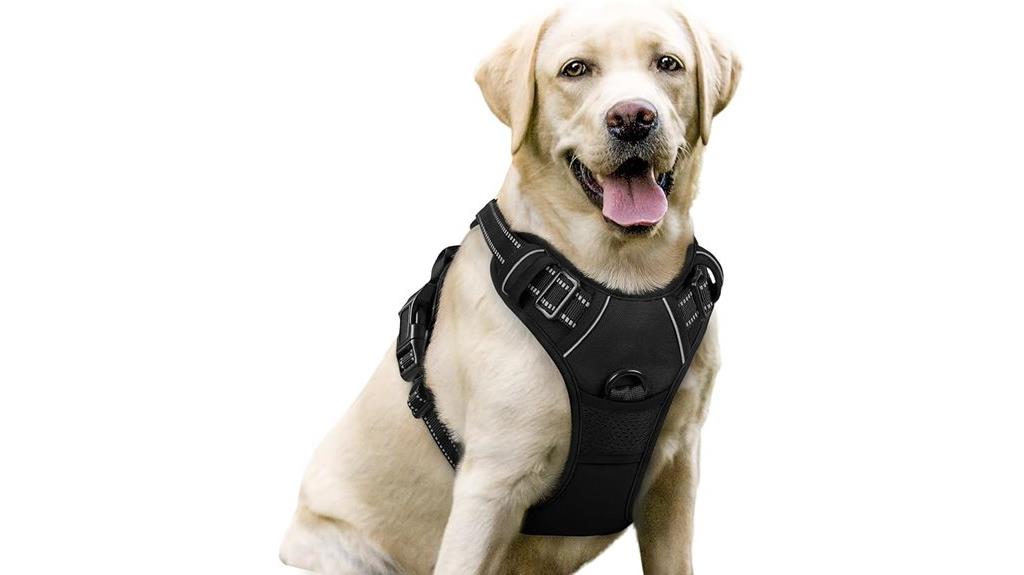 adjustable reflective large harness