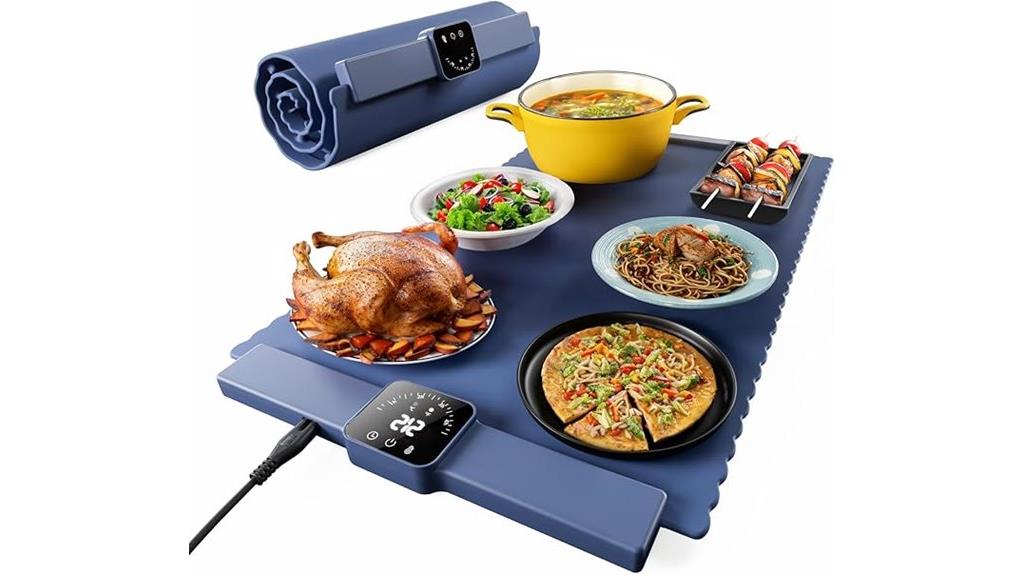 adjustable temperature food warmer