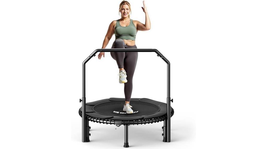 adult mini rebounder trampoline
