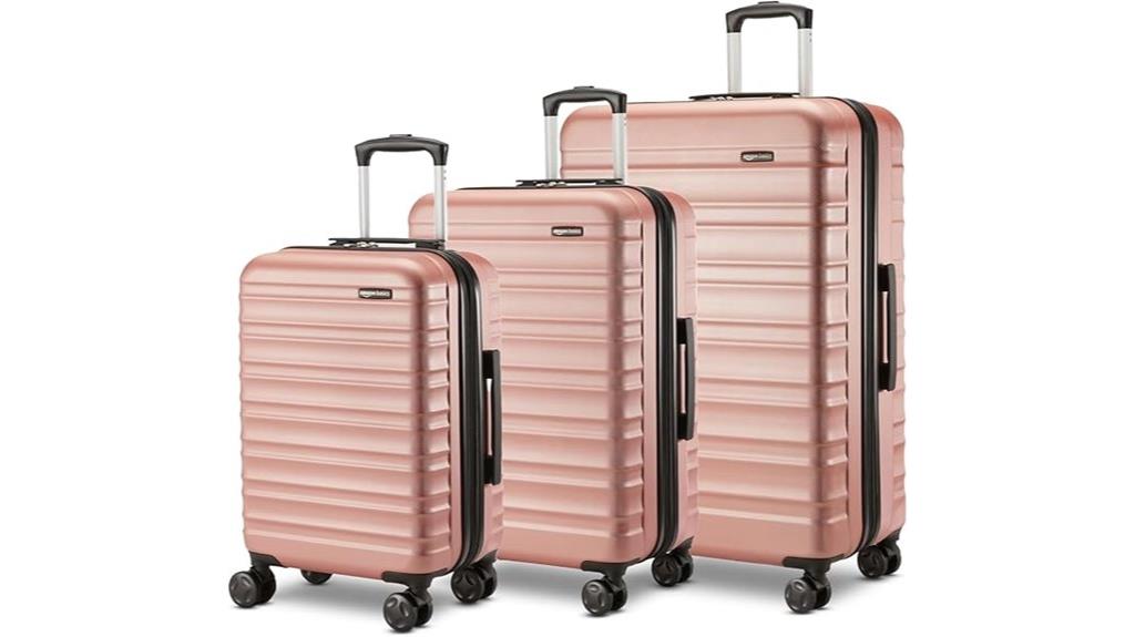 amazon basics suitcase set