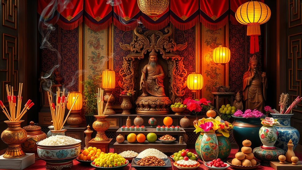 ancestor honoring through offerings