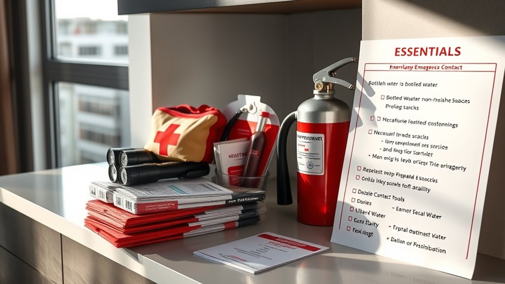 apartment emergency preparedness checklist
