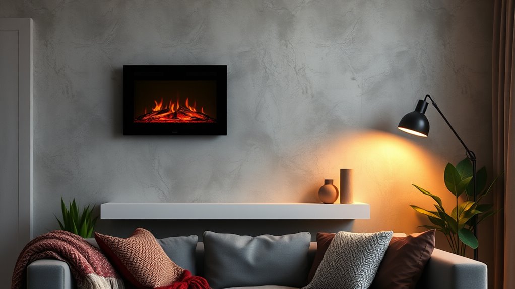 apartment friendly electric fireplace considerations