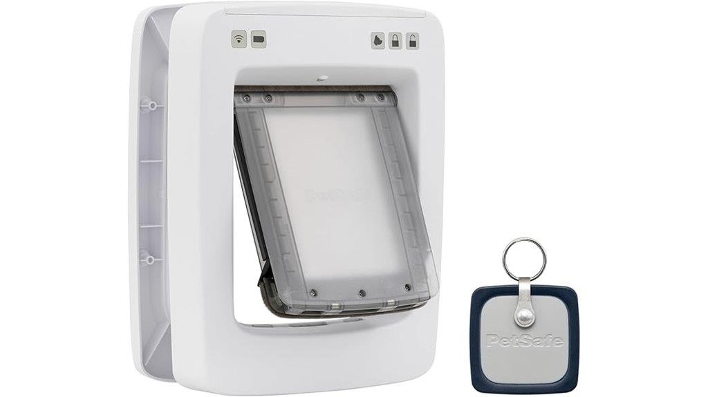 app controlled smart pet door