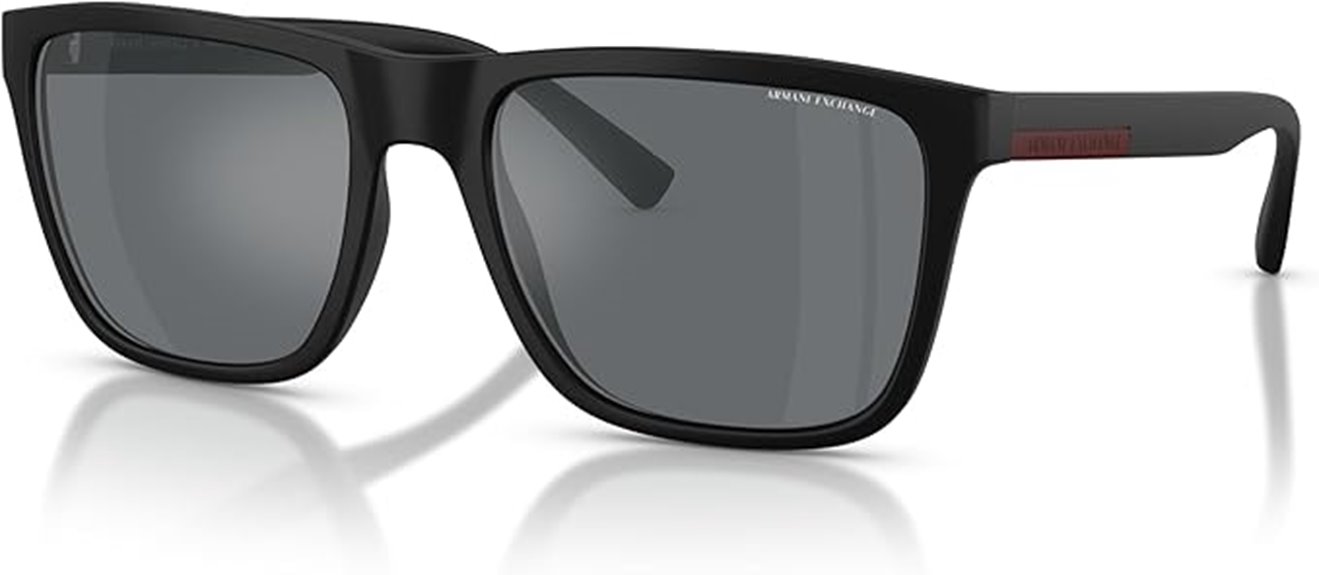 armani exchange square sunglasses