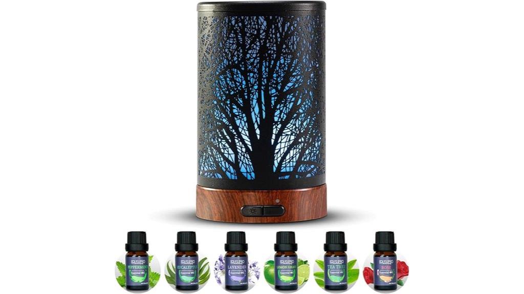 aromatherapy oil diffuser set