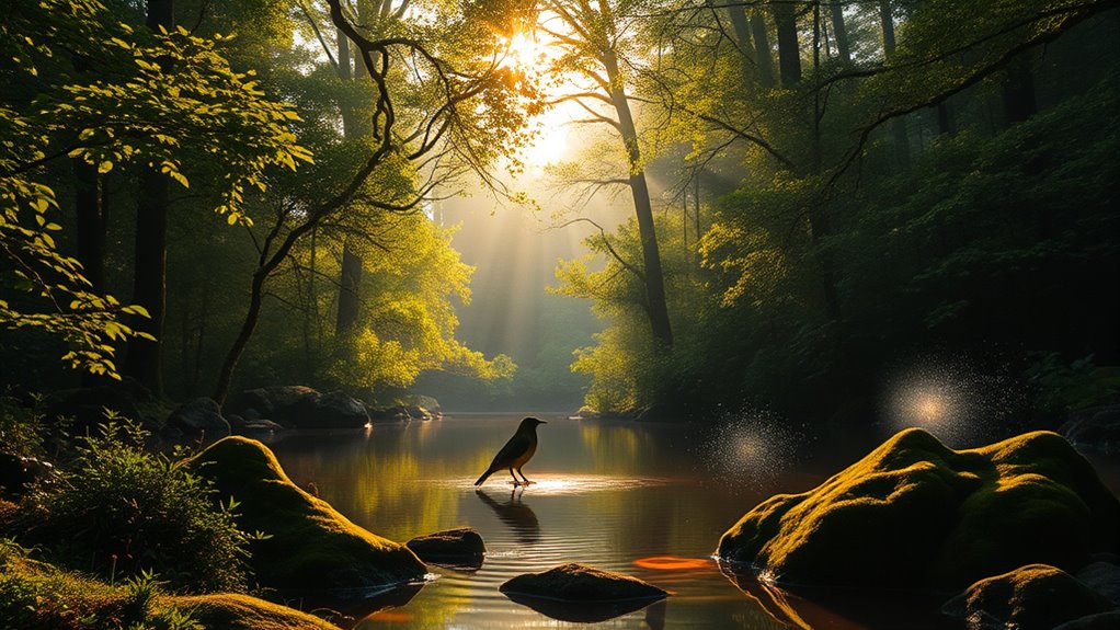 assess surroundings for sound origin