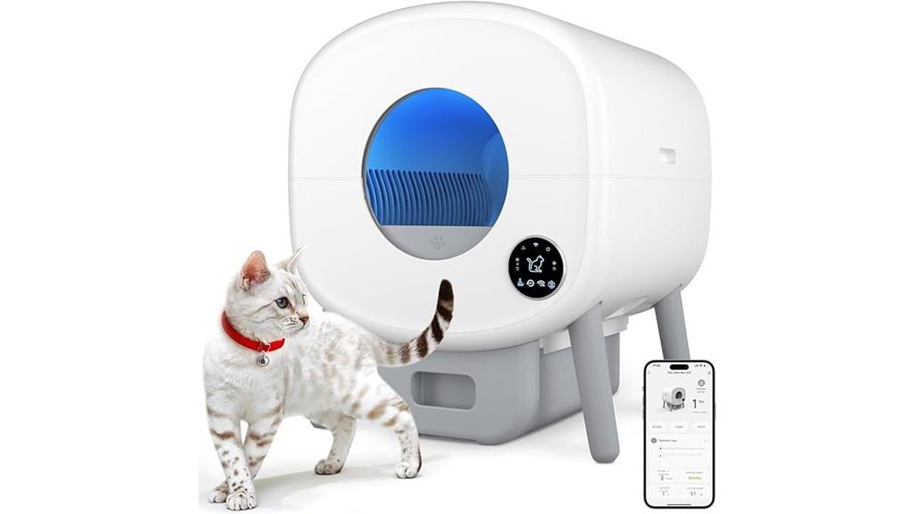 automatic self cleaning litter box