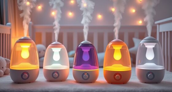 baby room humidifiers with night lights